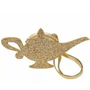 WDW: Genie Aladdin Lamp Glitter Gold Crossbody